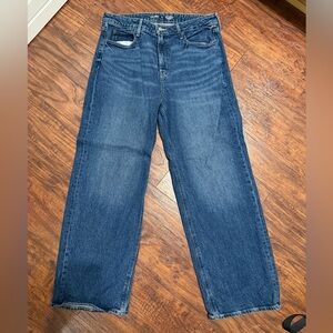 Old Navy Extra High-Rise Sky-Hi Wide Leg Jeans